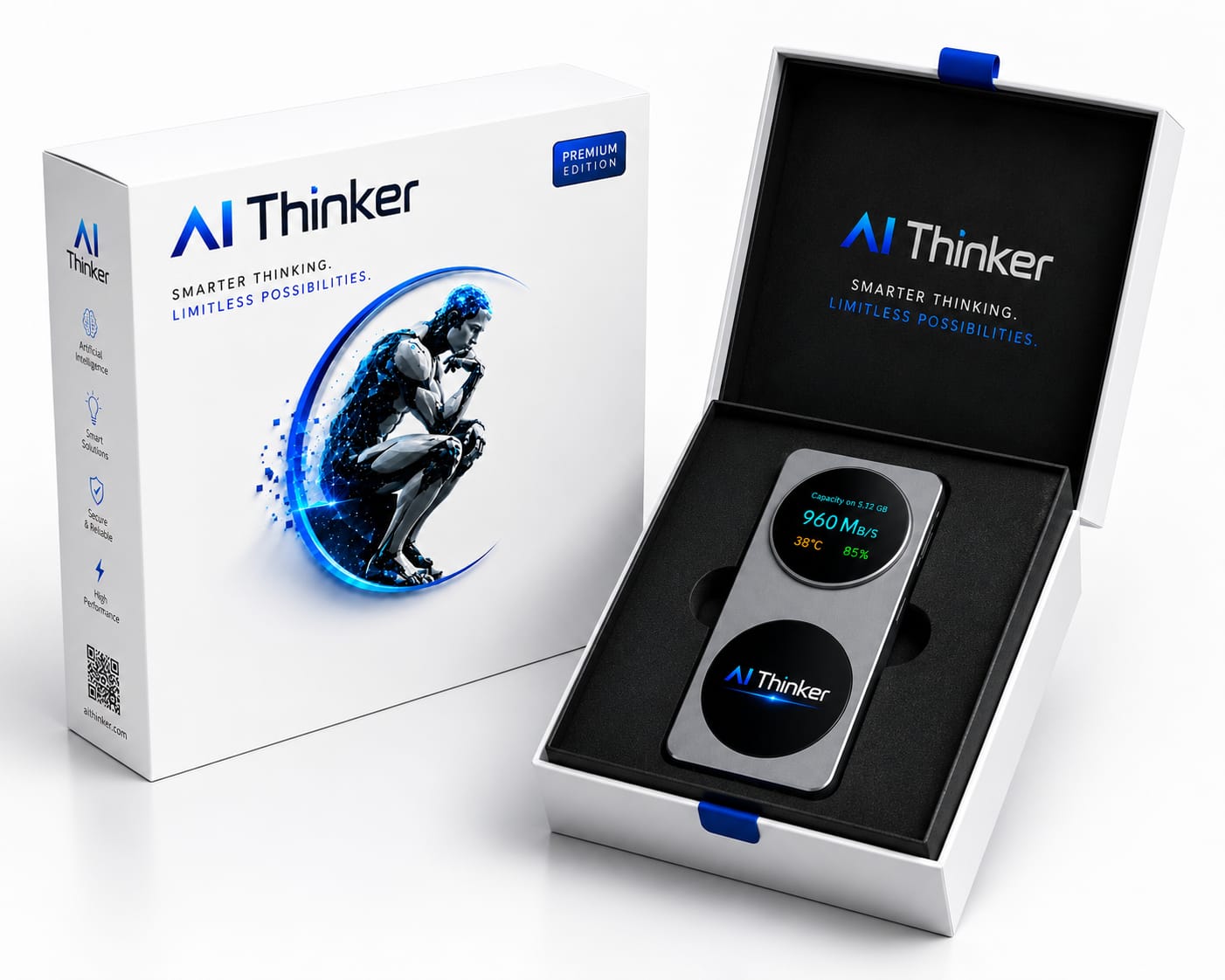 AI Thinker — portable private AI workstation